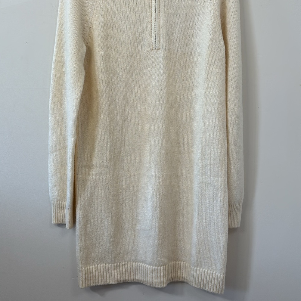 NWOT Lovers & Friends Anthea Sweater Dress Ivory Size Large - Picture 4 of 10